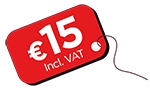 incl. vat 15 EU